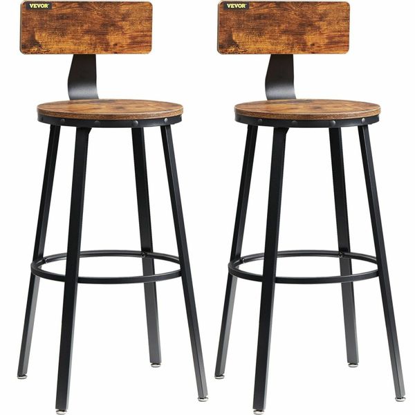 Tall round deals stool