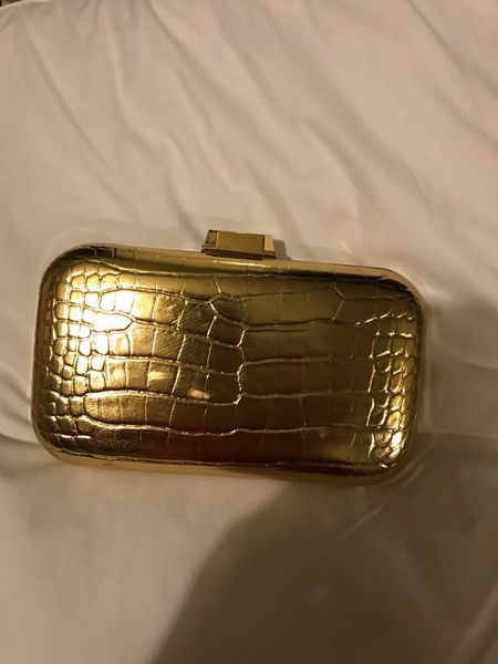 Gold clutch hot sale bag sale