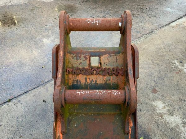 24" BMC DIGGING BUCKET....80mm PINS......1176/2 280970289