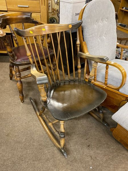 A vintage cow horn style rocking chair for sale in Co. Limerick for