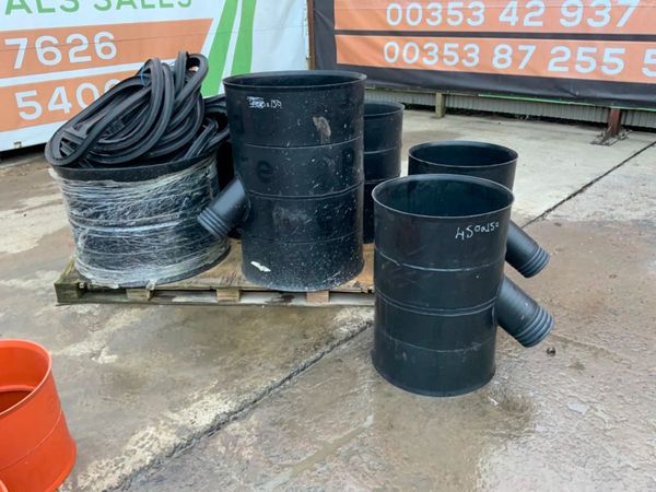 TWIN WALL DRAINAGE COUPLERS / BRANCHES. 281384055