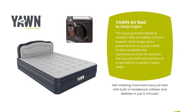 Double yawn air on sale bed