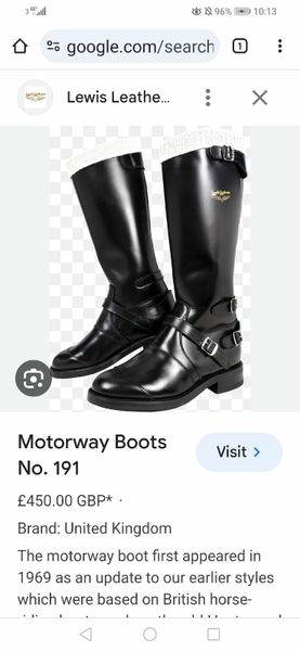 Lewis motorbike boots size 45 11 for sale in Co. Cork for 180 on DoneDeal
