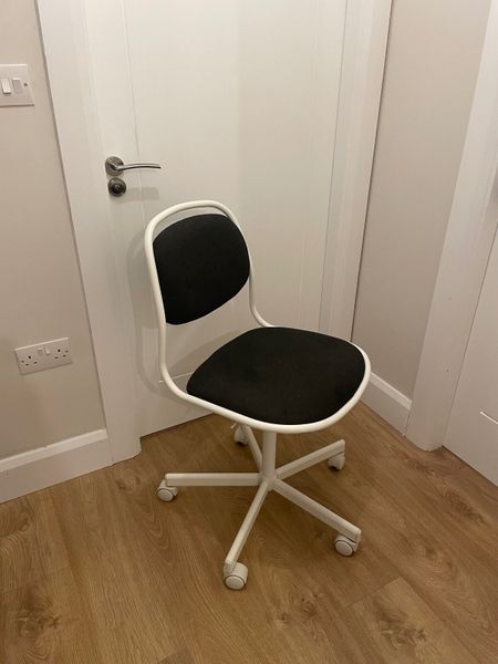 Wooden office deals chair ikea