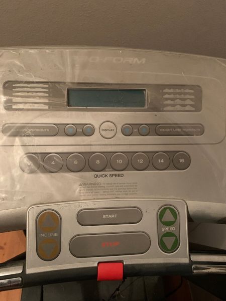 Treadmill pro form 3.6 for sale in Co. Cork for 250 on DoneDeal