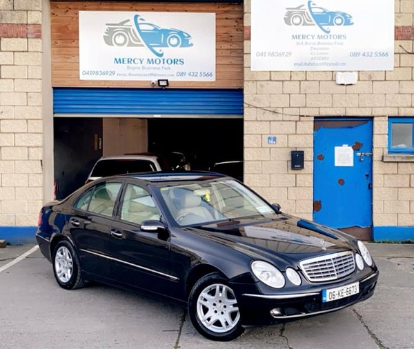 MERCEDES E200 AUTOMATIC LEATHER SEATS NCT 08/24