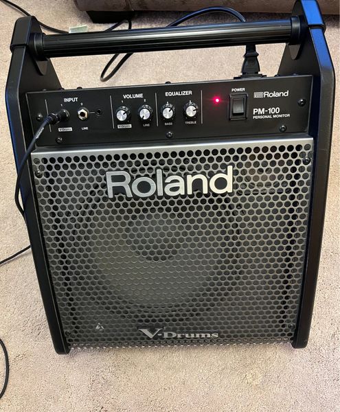 Roland drum deals amp for sale