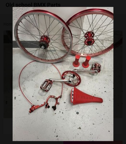 Old school bmx clearance parts