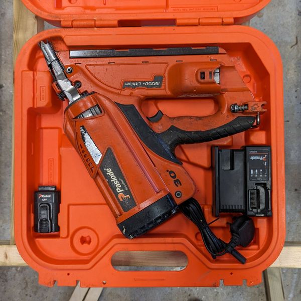 Paslode IM350 Lithium First Fix Nail Gun Serviced for sale in Co. Kildare for 420 on DoneDeal