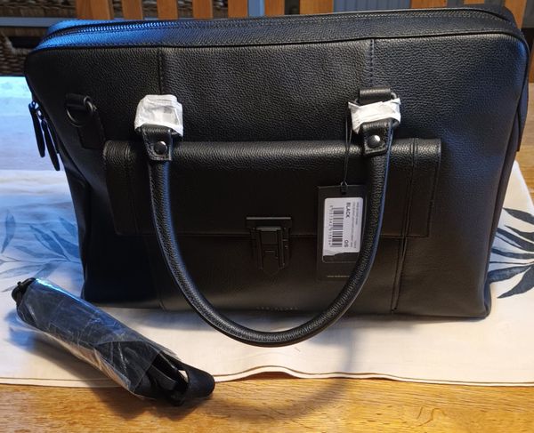 Leather laptop bag ted on sale baker