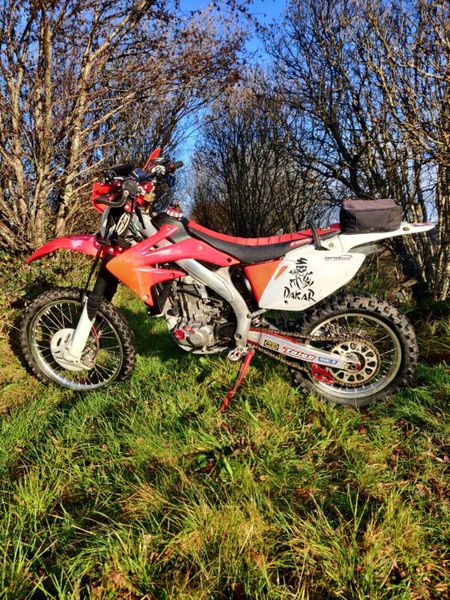 Crf450r road hot sale legal