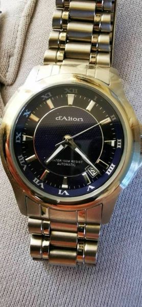 Mens silver watch clearance sale