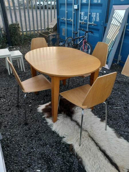 Tables and chairs best sale for sale on donedeal