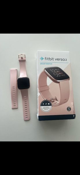 Fitbit versa rose gold 2025 sale