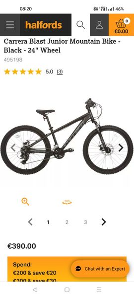 Carrera blast junior discount bike