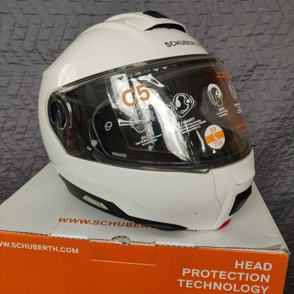 Schuberth C5 Size L and Bluetooth comms helmet for sale in Co