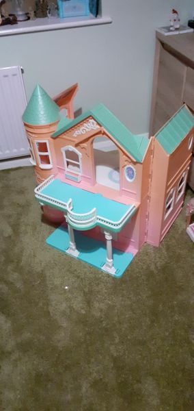 Retro barbie house hot sale