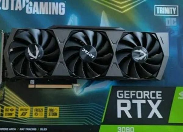 NVIDIA RTX 3080 Zotac 10GB TRINITY for sale in Co. Sligo for 240