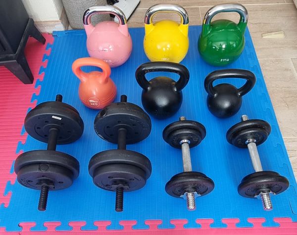 Buy dumbbells and discount kettlebells