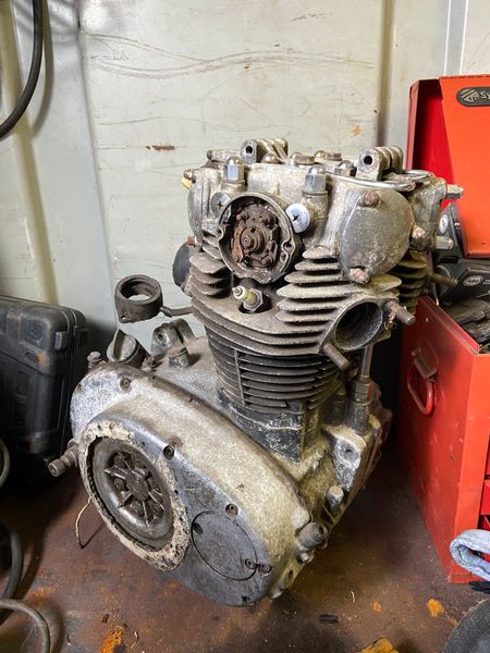 Yamaha xs650 engine on sale for sale