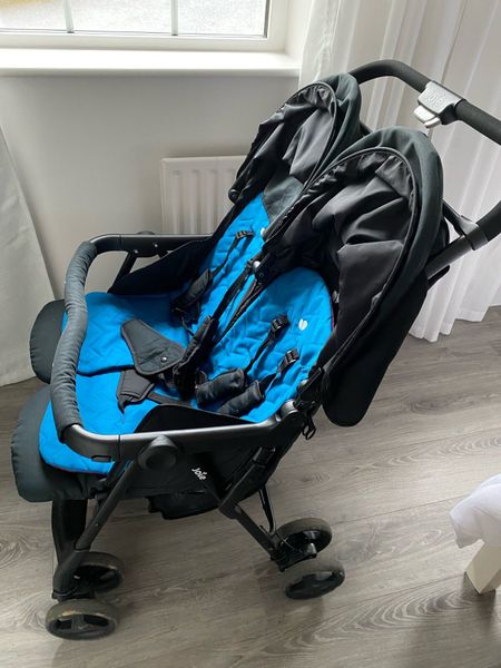 Out and about cheap double buggy done deal