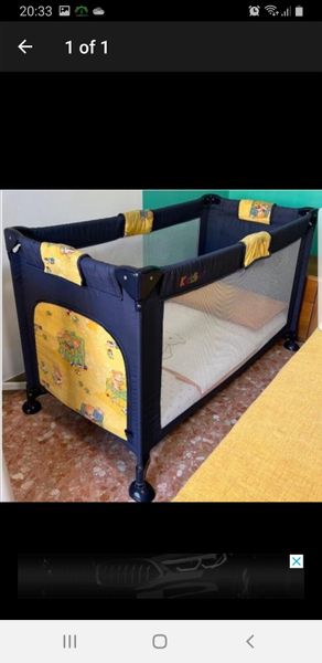 Travel cot for sale in Co. Westmeath for 25 on DoneDeal