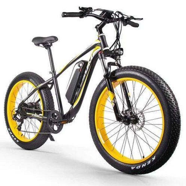 Yellow best sale e bike