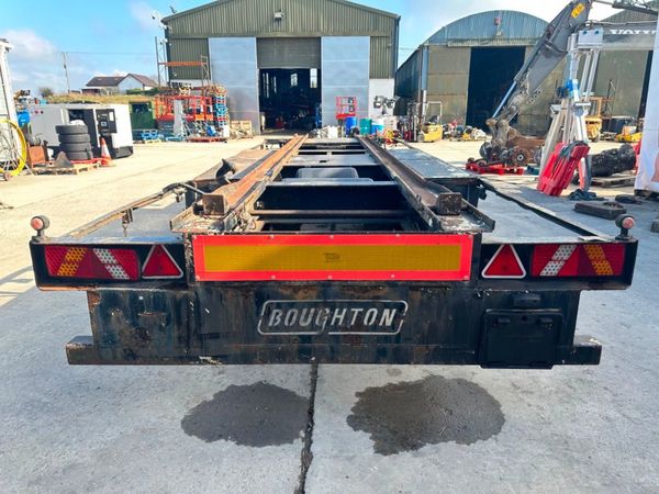 BOUGHTON TWIN AXLE HOOK DRAG TRAILER....117KY 295617378