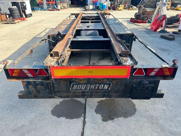 BOUGHTON TWIN AXLE HOOK DRAG TRAILER....117KY 295617379