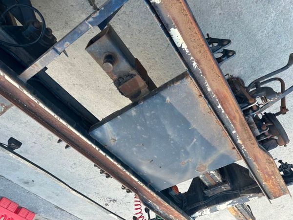 BOUGHTON TWIN AXLE HOOK DRAG TRAILER....117KY 295617390