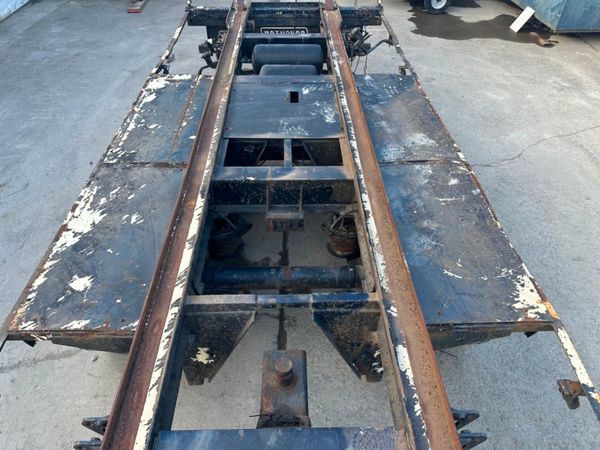 BOUGHTON TWIN AXLE HOOK DRAG TRAILER....117KY 295617391