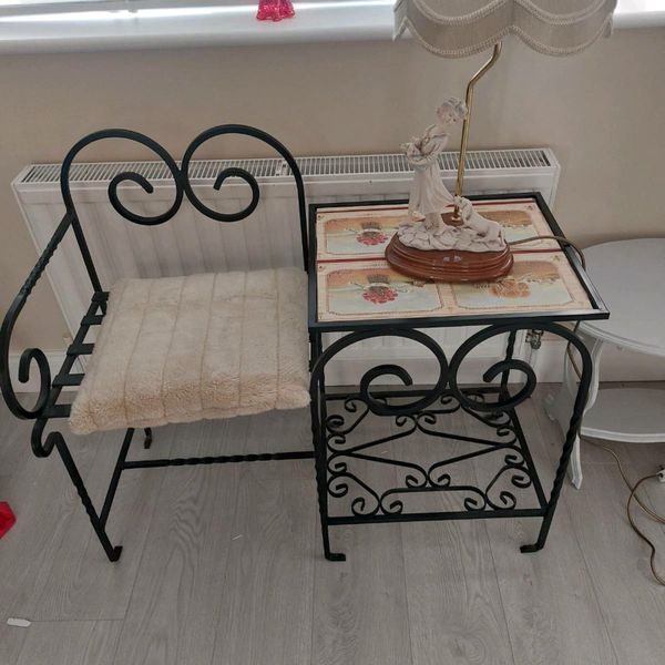wrought iron garden seat 1 Living Room Ad For Sale in Ireland DoneDeal