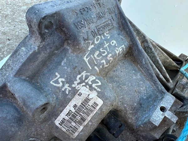 2015 FORD FIESTA 1.2 PETROL GEARBOX....P5G21 295733143
