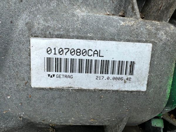 2007 BMW 1.6 PETROL GEARBOX ......P8G33 295761018