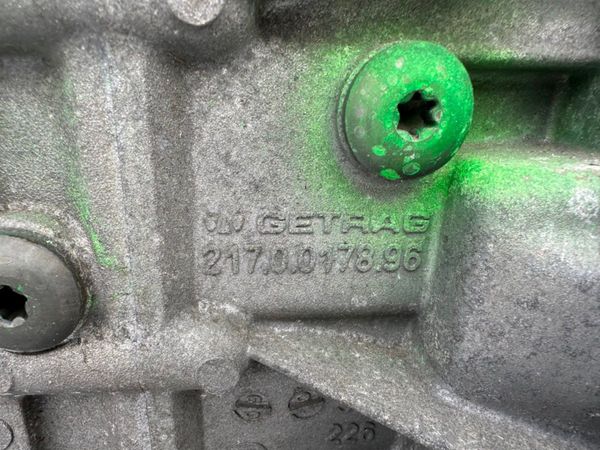 2007 BMW 1.6 PETROL GEARBOX ......P8G33 295761013