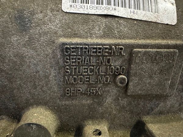 2013 BMW 2.0D X DRIVE...AUTO GEARBOX .....P9G37 296503356