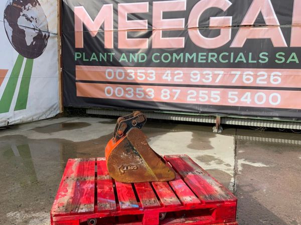 12" MINI DIGGER BUCKET....30mm PINS.....124. 296641766