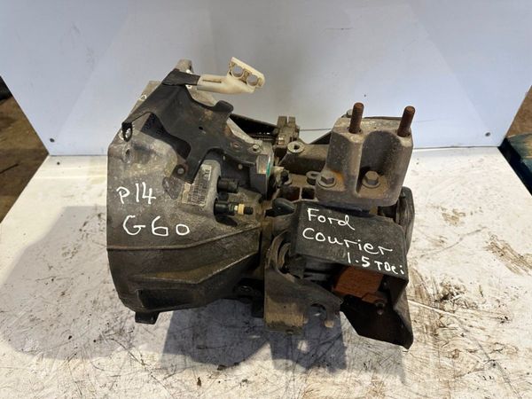 2018 FORD COURIER 1.5 TDCI GEARBOX...P14G60 298224140