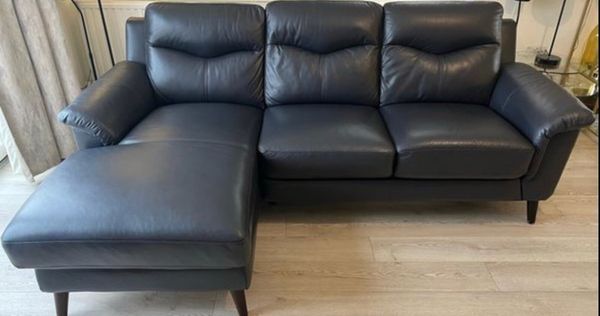 4 seater l shape leather deals sofa