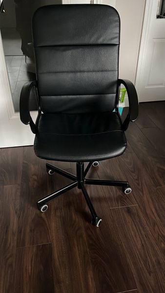 Ikea wooden store swivel desk chair