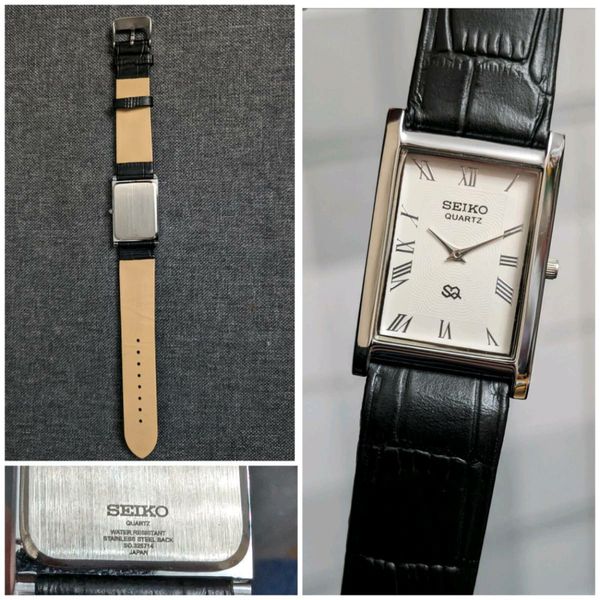 Seiko S2 Mens Tank Quartz watch for sale in Co. Limerick for 50 on DoneDeal