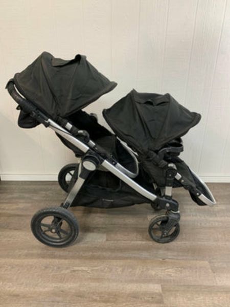 Baby jogger city hot sale select double used