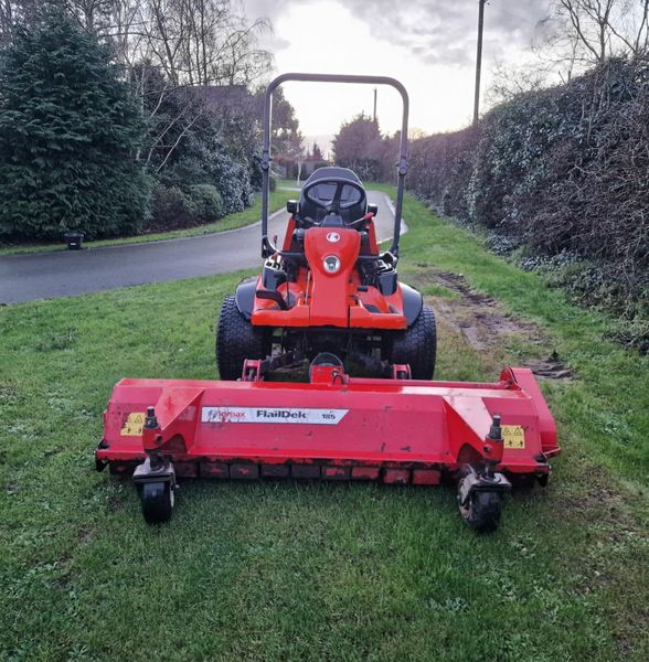 Ride on flail discount mower for sale