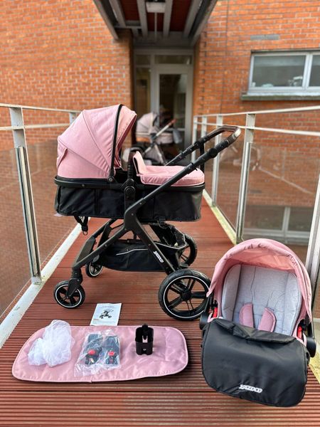 Baby pink buggy sale