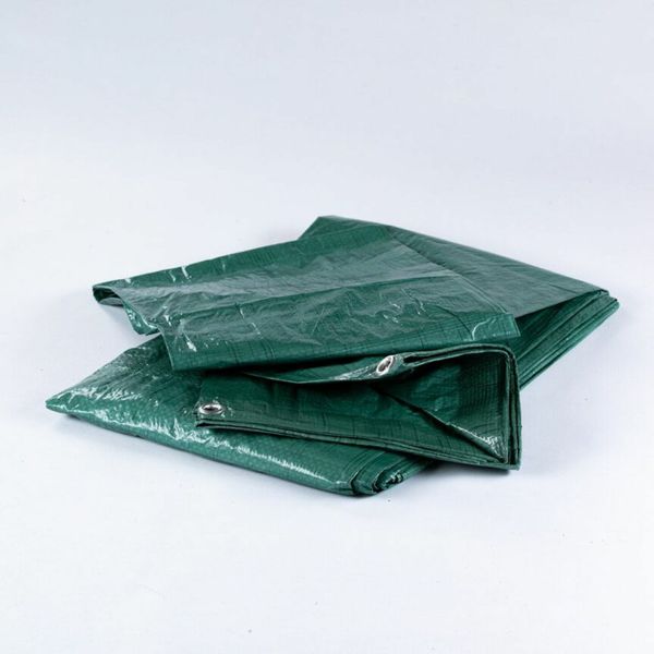 Budget Tarpaulin covers 5.5m X 9m 80 GSM Green for sale in Co. Dublin