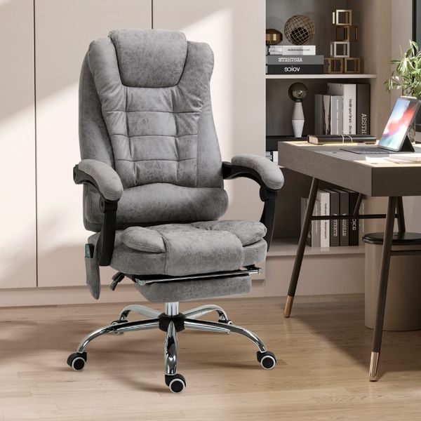 Massage Executive Office Chair Heated 6 Points Vib for sale in Co
