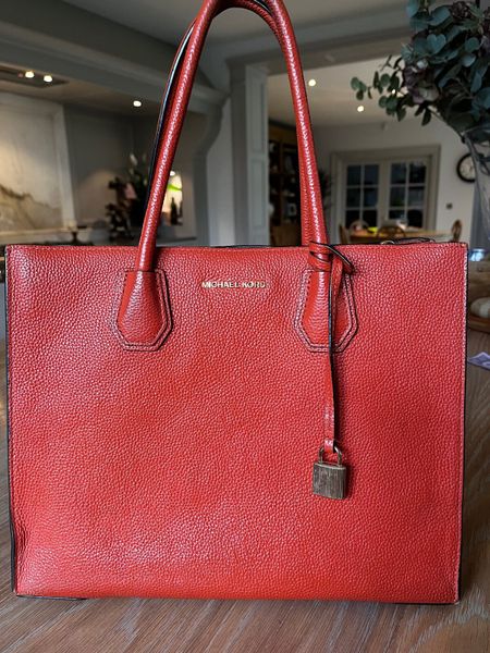 Michael Kors Burnt Orange Tote Handbag for sale in Co. Meath for