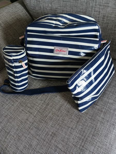 Grey cath kidston changing sales bag