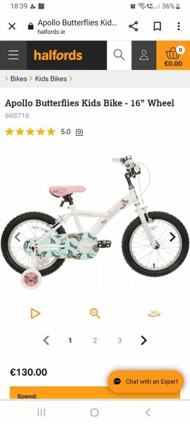 Apollo butterflies kids bike hot sale