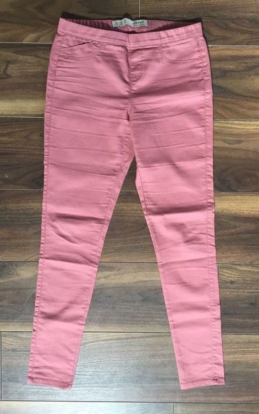 Ladies Dusty Pink Jeggings: Size 10 for sale in Co. Dublin for €12